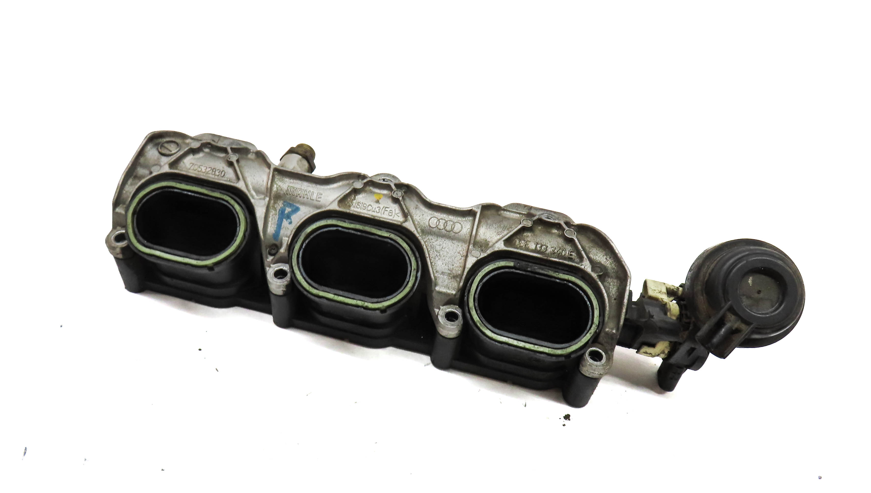 12-17 AUDI A6 A7 Q5 S5 SQ5 (C7 4G8 B8 8T 8R) RIGHT INTAKE MANIFOLD DIFFUSER RAIL — exact item pictured